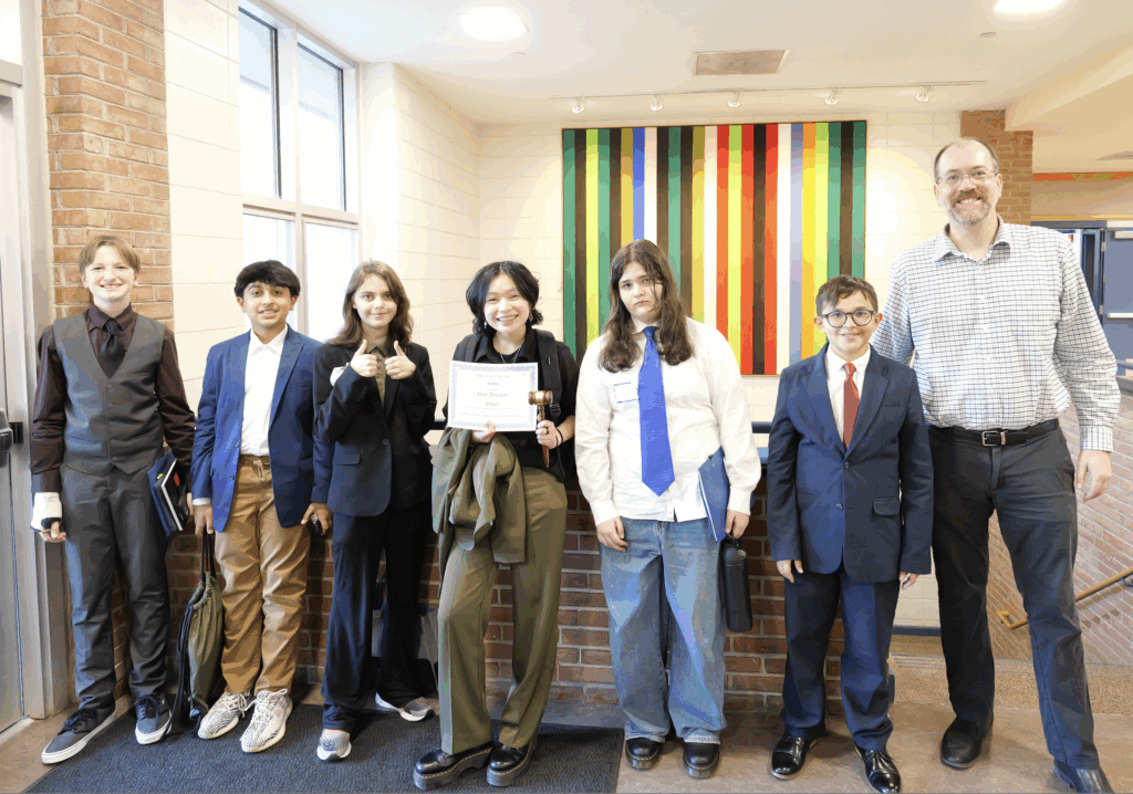 All students in model UN