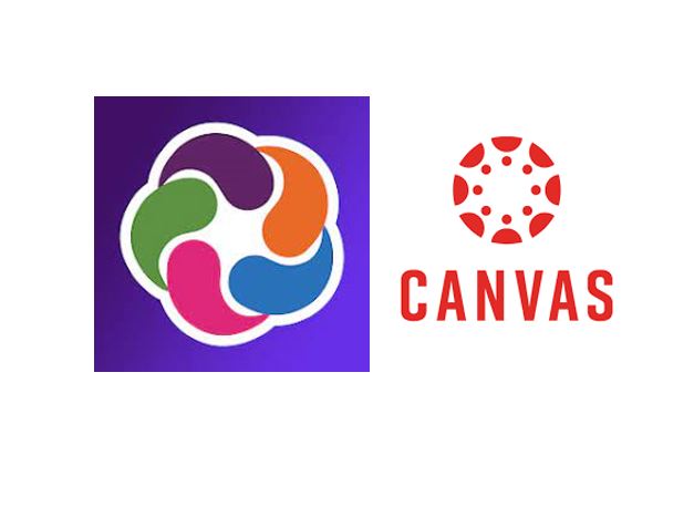 Image of Canvas and ParentVue logos