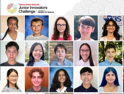 Thermo Fisher Scientific Junior Innovators Challenge — the nation’s premier STEM research competition for middle school students